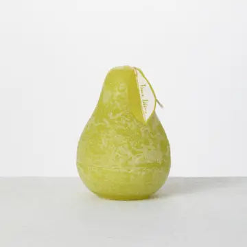 Pear Candle - Green