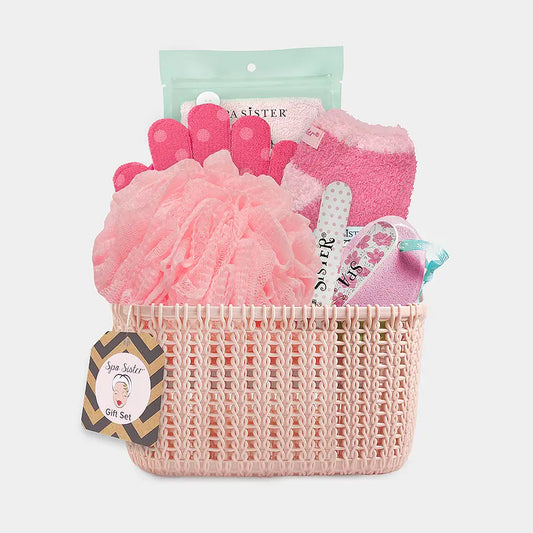 Relax & Renew Gift Basket - Pink