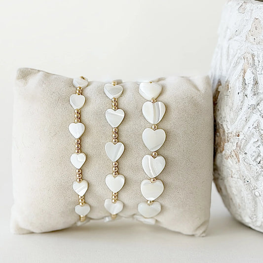 Jeny Baker Pippa Small Heart Bracelet