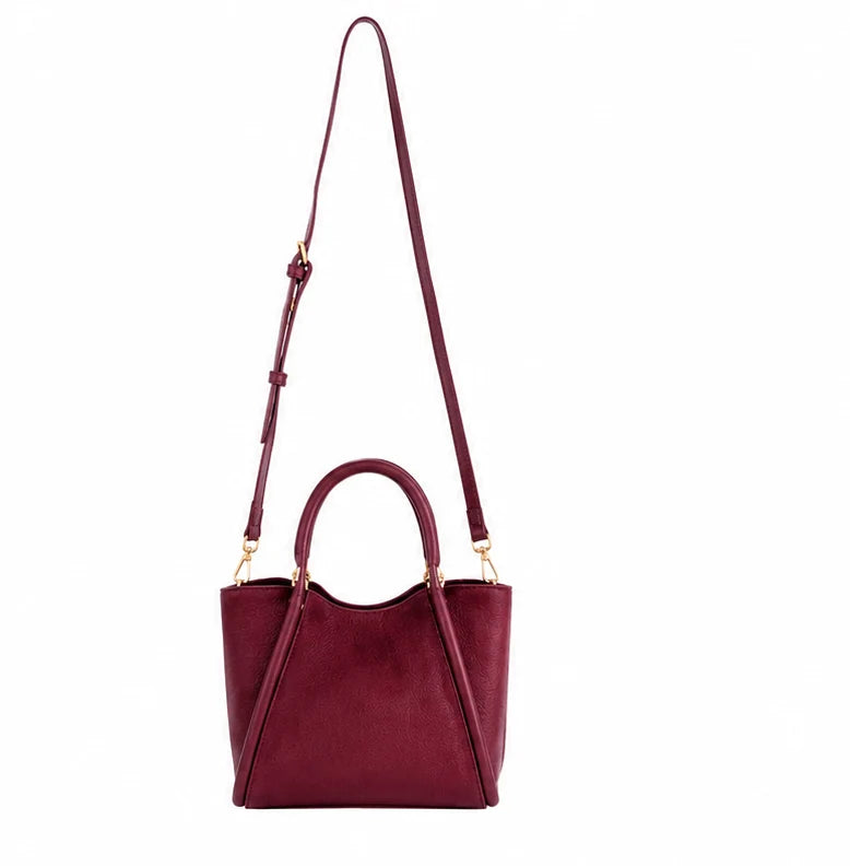 Shiraleah Danny Mini Tote – Wine