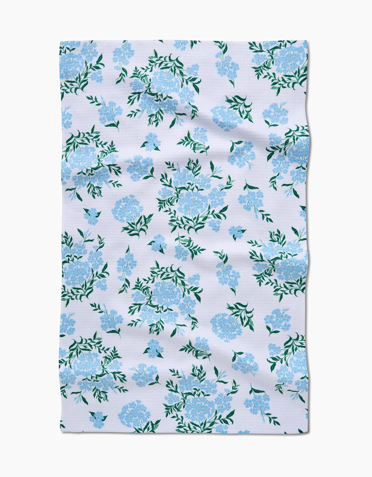 Geometry Plumbago Tea Towel